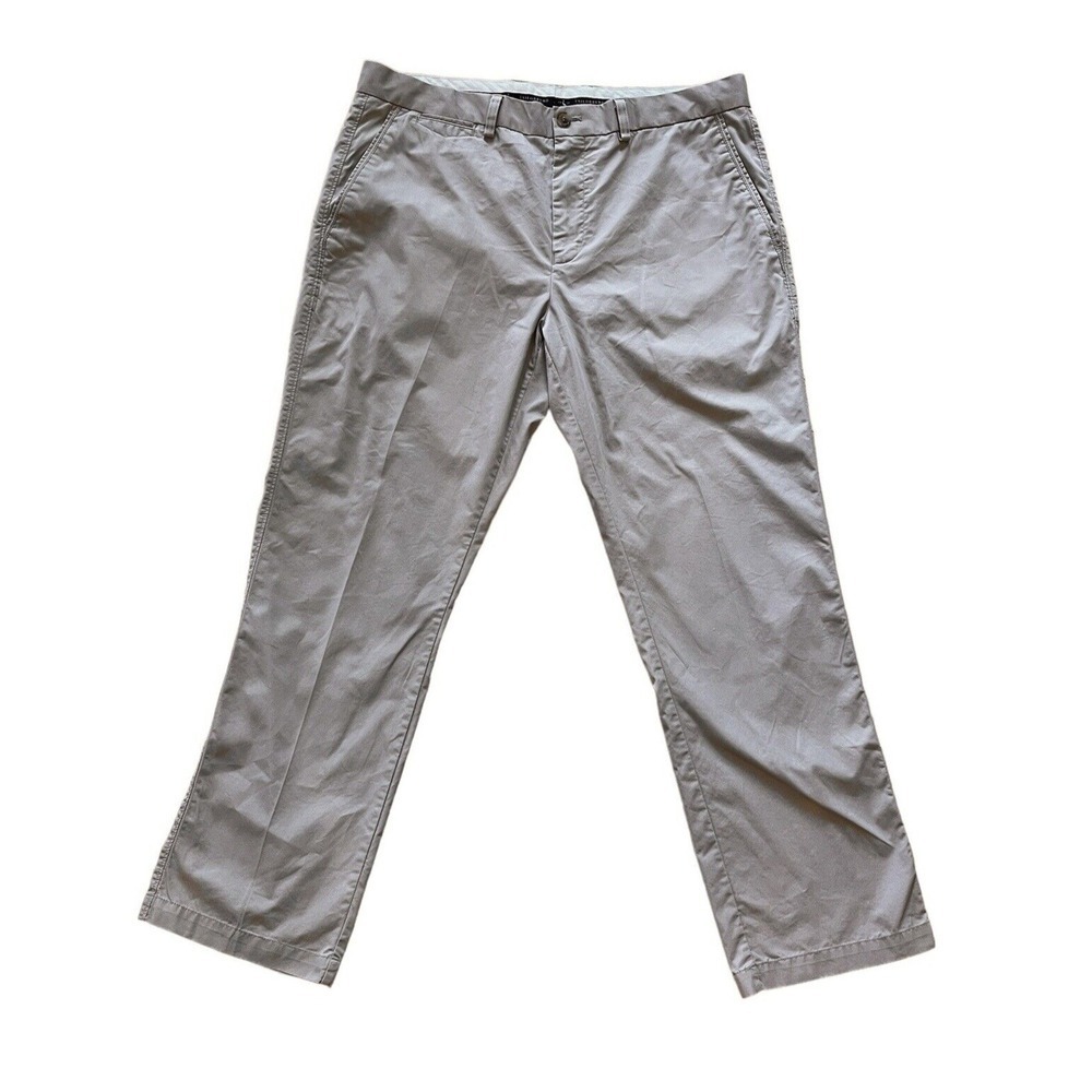 Tailorbyrd Pants Mens 36x30 Tan Cotton Blend Casual Preppy Golf Resort Chinos